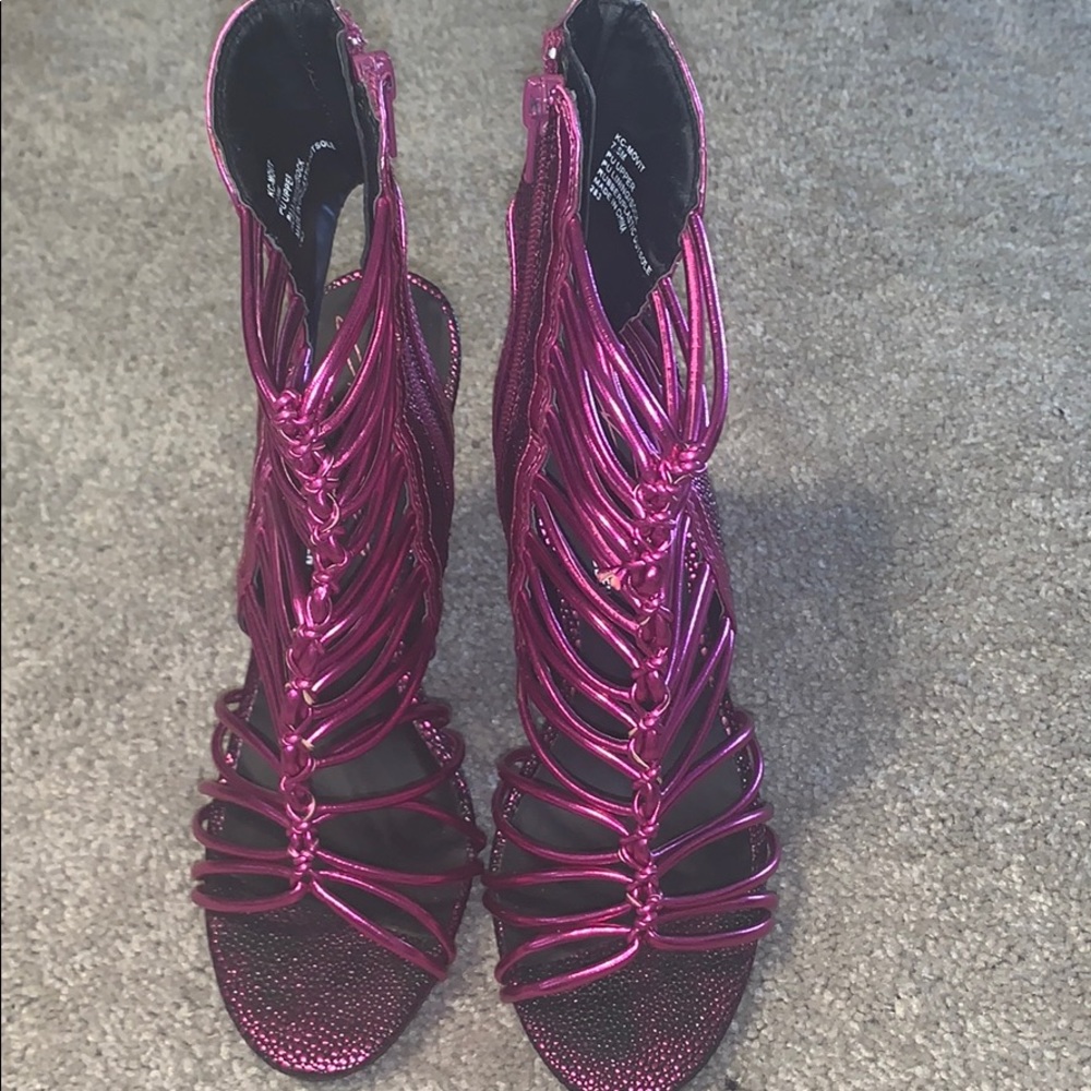 Steve Madden caged heels